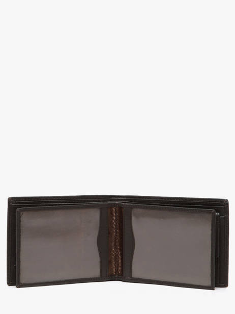 Portefeuille Caviar Leder Crinkles Bruin caviar 14086 ander zicht 2